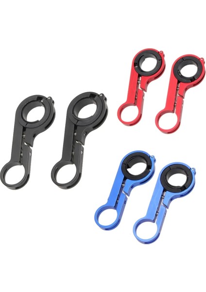 Mavi Genişletici Montaj Stili 20CM Karbon Tüp Bisiklet Gidon Genişletici Dağı Dağ Mtb Bisiklet Bisiklet Far Braketi Lamba El Feneri Tutucu Aksesuar (Yurt Dışından) modelleri