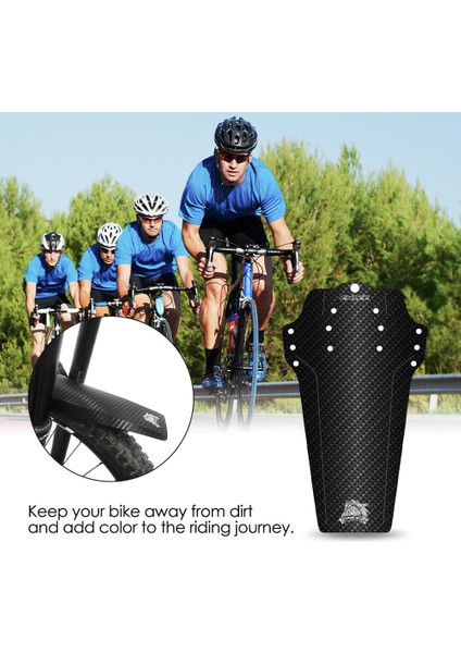 Kırmızı Stil Bisiklet Çamurluk Karbon Fiber Renkli Önarka Lastik Tekerlek Evrensel Çamurluk Dağ Çamurluk Bisiklet Bisiklet Yol Bisikleti (Yurt Dışından) fırsatları