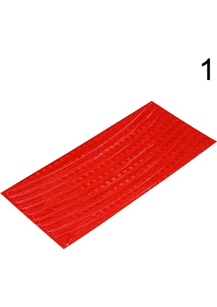 A1 Stili 1 Adet Bisiklet Lastiği Yansıtıcı Etiket Floresan Reflektör Bisiklet Jant Çıkartmaları Bisiklet Tekerleği Yansıtıcı Kapak Aksesuarları (Yurt Dışından)