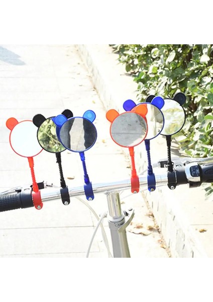 Mavi Stil Ldren's Bisiklet Karikatür Aynalar Dikiz Plastik Bebek Yürüteç Bisiklet Scooter Dekorasyon Çocuklar Bisiklet Aksesuarları (Yurt Dışından) fırsatları