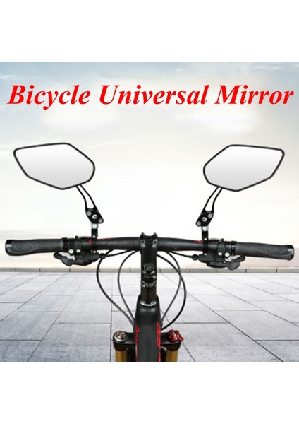 Siyah Stil 1 Çift Bisiklet Dikiz Mi Rotasyon Ayarlanabilir Bisiklet Gidon Dikiz Mtb Yol Bisiklete Binme Güvenlik Arka Görüş Geniş Menzil (Yurt Dışından) modelleri