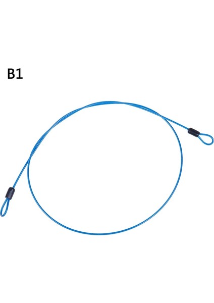 B1 Stili Güvenlik Kablosu Çelik Halat Açık Sporlar Için 50CM Bisiklet Kilidi Bisiklet Bisiklet Scooter Guard Güvenlik Bagaj (Yurt Dışından)