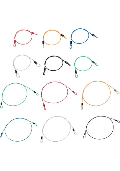 B1 Stili Güvenlik Kablosu Çelik Halat Açık Sporlar Için 50CM Bisiklet Kilidi Bisiklet Bisiklet Scooter Guard Güvenlik Bagaj (Yurt Dışından) fiyatları