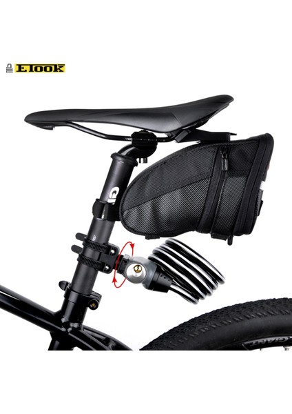 ET155R-MAVI Tarzı Etook Bisiklet Kilidi Hırsızlığa Karşı Kablo Kilidi Mtb Bisiklet Su Geçirmez Bisiklet Bisiklet Yansıtıcı Şeritli Motosiklet Güvenlik Kilidi (Yurt Dışından)