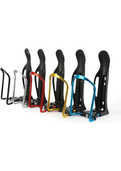 Kırmızı Stil Alüminyum Alaşımlı Şişe Kafesi Plastik Esnek Ayarlanabilir Bisiklet Içecek Bardağı Su Şişesi Tutucu Braketi Bisiklet Aksesuarları (Yurt Dışından)