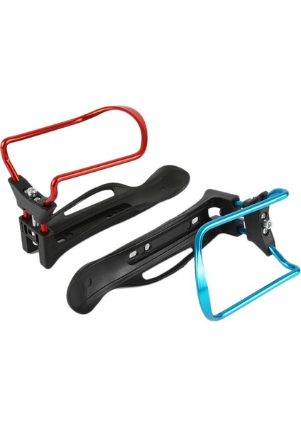 Kırmızı Stil Alüminyum Alaşımlı Şişe Kafesi Plastik Esnek Ayarlanabilir Bisiklet Içecek Bardağı Su Şişesi Tutucu Braketi Bisiklet Aksesuarları (Yurt Dışından) modelleri