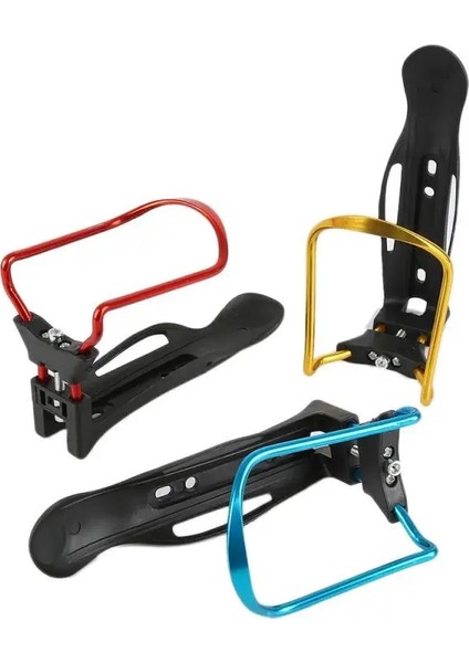 Kırmızı Stil Alüminyum Alaşımlı Şişe Kafesi Plastik Esnek Ayarlanabilir Bisiklet Içecek Bardağı Su Şişesi Tutucu Braketi Bisiklet Aksesuarları (Yurt Dışından) fırsatları