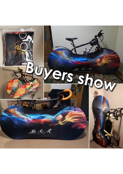 No.5 Tarzı Hssee Moda Bisiklet Koruyucu Kapak Yüksek Li Streç Fiber 26 "-C Yol Bisikleti Kapalı Tozluk Bisiklet Aksesuarları (Yurt Dışından) fırsatları