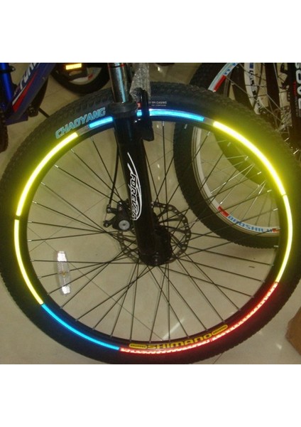 A6 Stili 1 Adet Bisiklet Lastiği Yansıtıcı Etiket Floresan Reflektör Bisiklet Jant Çıkartmaları Bisiklet Tekerleği Yansıtıcı Kapak Aksesuarları (Yurt Dışından) fiyatları
