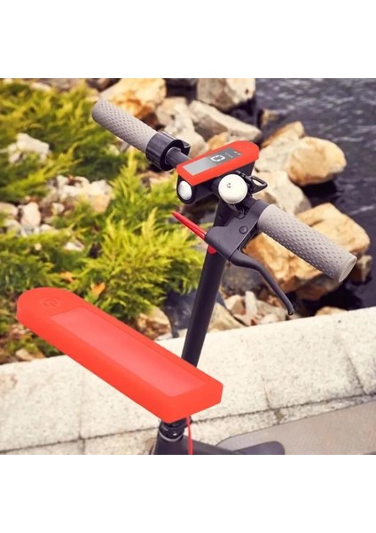 Kırmızı Stil Çarpışma Önleyici Şerit Fren Boru Koruyucusu Su Geçirmez Kapak Kanca Kapağı Elektrikli Scooter Koruma Seti Xiaomi M365 Pro Için (Yurt Dışından) fırsatları