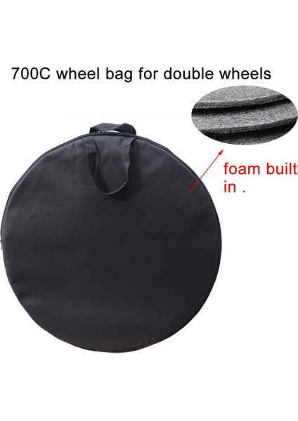 Yumuşak Köpük Contalı Çift Tekerlekler Için Sağlam Bisiklet Jantı Kapakları 850G Bisiklet Kalkanları Bisiklet Çantası (Yurt Dışından) modelleri