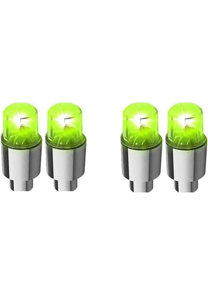 4 Adet Yeşil Stil Adet Araba Bisiklet Tekerlek Lastik Vana Kapağı Işık Bisiklet Lastiği Hub Lambası Açık Bisiklet Flaş Konuştu Lambası Motosiklet Bisiklet Aksesuarları (Yurt Dışından)