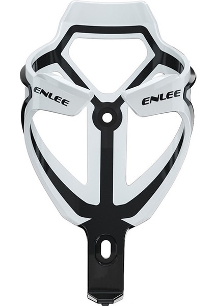 Beyaz Stil Su Şişesi Kafesleri Temel Bisiklet Bisiklet Alaşımlı Alüminyum Hafif Su Şişesi Tutucu Braketleri Kurulumu Kolay MC889 (Yurt Dışından)