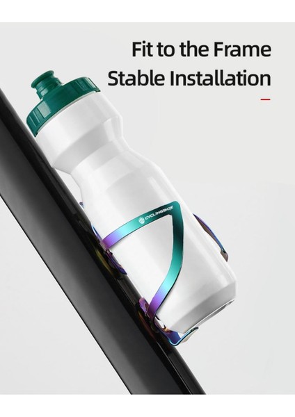 Renkli Stil Bisiklet Şişesi Holde Alüminyum Su Şişesi Kafesi Renkli Hafif Bisiklet Şişesi Tutucu Bisiklet Su Isıtıcısı Raf Bisiklet Aksesuarları (Yurt Dışından) modelleri