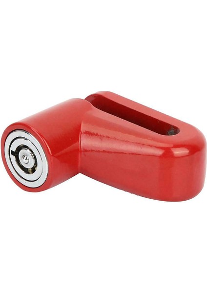 Kırmızı Stil Bisiklet Scooter Disk Fren Kilidi Disk Frenler Tekerlekler Soyunma Hırsızlığa Karşı Çelik Tel Kilit Hatırlatma Kablosu Motosiklet Aksesuarları (Yurt Dışından)