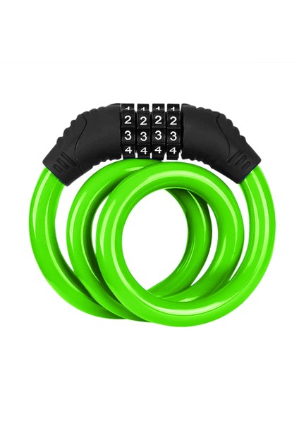 Siyah Stil Bisiklet Kilidi Mtb Bisiklet Çelik Kablo Bobin 4 Haneli Kod Asma Kilit Anahtar Yok Bisiklet Şifreli Kilit Bisiklet Aksesuarları (Yurt Dışından) modelleri