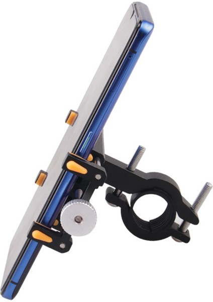 Sarı Stil Bisiklet Telefon Tutucu Mobil Destek Telefon Velo Scooter Motosiklet Telefon Montajı Gps Tutucu Bisiklet Gidon Klip Braketi Standı (Yurt Dışından) fırsatları
