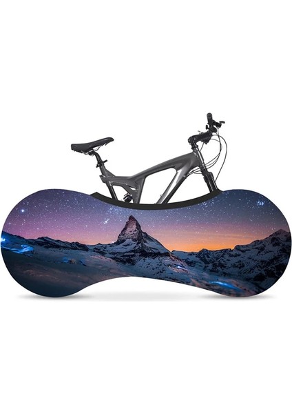 No.9 Tarzı Hssee Scenic Serisi Bisiklet Toz Kapağı Elastik Kumaş Yol Bisikleti Kapalı Lastik Koruyucu Kapak "-28" Bisiklet Aksesuarları (Yurt Dışından)