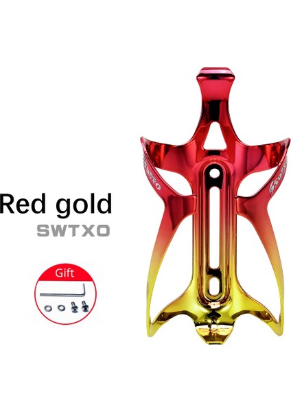 Tip1 D Stili Swtxo Bisiklet Şişe Kafeslerialüminyum Alaşımlı Hafif Bisiklet Içecek Su Şişesi Rafı Renkli Bisiklet Su Isıtıcısı Tutucu Braketi (Yurt Dışından)