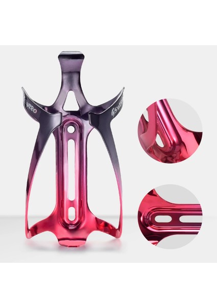 Tip1 D Stili Swtxo Bisiklet Şişe Kafeslerialüminyum Alaşımlı Hafif Bisiklet Içecek Su Şişesi Rafı Renkli Bisiklet Su Isıtıcısı Tutucu Braketi (Yurt Dışından) modelleri