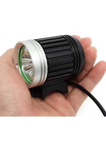 6400MAH Tarzı 5000 Lümen Xml T6 LED Bisiklet Işık Fener Yol Dağ Bisikleti Far Bisiklet Ön Lamba Pil El Feneri + Şarj Cihazı (Yurt Dışından)