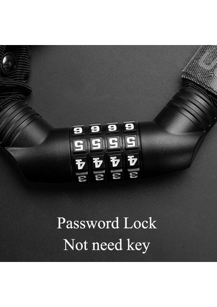 A800C Gri Stili Ulac Bisiklet Kilidi Mtb Yol Bisikleti Zinciri Hırsızlığa Karşı Şifreli Kilit Ultra-Hafif Taşınabilir Çalışma Kilidi Güvenlik Kararlı Bisiklet Aksesuarları (Yurt Dışından) fiyatları