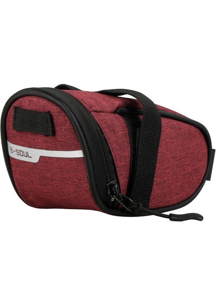 Kırmızı Stil B-Soul Taşınabilir Su Geçirmez Bisiklet Eyer Çantası Taşınabilir Bisiklet Koltuk Kılıfı Bisiklet Kuyruk Çantaları Arka Pannier Bisiklet Ekipmanı (Yurt Dışından)