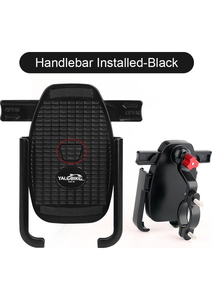 Gidon Tipi 1 Stili Bisiklet Telefon Tutacağı Ayarlanabilir Motosiklet Akıllı Telefon Montaj Tutacağı Mtb Cep Telefonu Desteği Yol Bisikleti Gidon Raf Standı (Yurt Dışından)