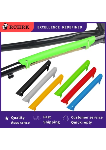 Kırmızı Stil Plastik Bisiklet Zinciri Koruyucu Kapak Guard Renkli Mtb Bisiklet Çerçeve Zinciri Arka Çatal Chainstay Koruyucu Bisiklet Aksesuarları (Yurt Dışından) fiyatları