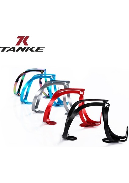 Gümüş Tarzı Tanke Bisiklet Şişe Kafesi Ultralight Alüminyum Alaşımlı Su Tutucu Bisiklet Aksesuarları Mtb Yol Bisikleti Kaplama Renkli Metal (Yurt Dışından) indirimleri