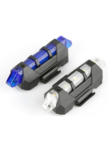 Rastgele Renk Stili 5 LED Şarj Edilebilir USB Bisiklet Arka Lambası Bisiklet Güvenliği Bisiklet Uyarısı Arka Lambası Taşınabilir Flaş Işığı Süper Parlak Bisiklet Işıkları (Yurt Dışından) modelleri