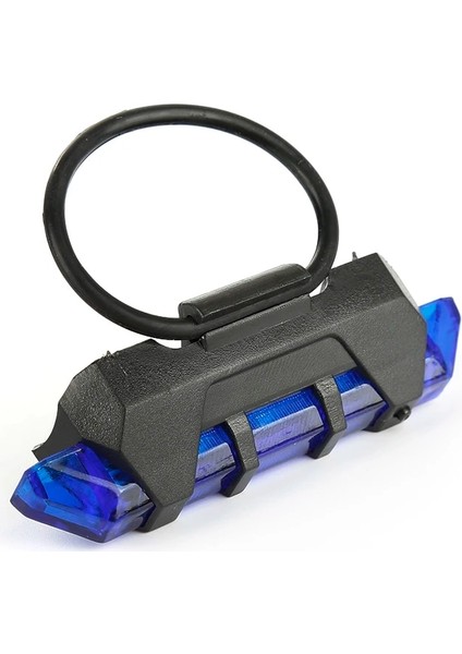 Rastgele Renk Stili 5 LED Şarj Edilebilir USB Bisiklet Arka Lambası Bisiklet Güvenliği Bisiklet Uyarısı Arka Lambası Taşınabilir Flaş Işığı Süper Parlak Bisiklet Işıkları (Yurt Dışından) indirimleri