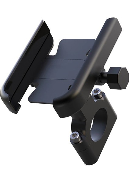 Siyah Stil Bisiklet Telefon Tutucu Alüminyum Alaşım Motosiklet Telefon Braketi Mtb Gidon Klip Bisiklet Bisiklet Aksesuarları Için Standı Evrensel (Yurt Dışından)