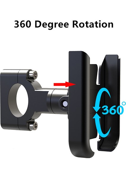 Siyah Stil Bisiklet Telefon Tutucu Alüminyum Alaşım Motosiklet Telefon Braketi Mtb Gidon Klip Bisiklet Bisiklet Aksesuarları Için Standı Evrensel (Yurt Dışından) fiyatları