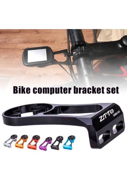 Mor Tarzı Mtb Bisiklet Kilometre Gövde Montaj Tutucu Bisiklet Kronometre Tutucu Bisiklet Bilgisayarı Garmin Bryton Cateye Için Uzatma Braketi (Yurt Dışından)