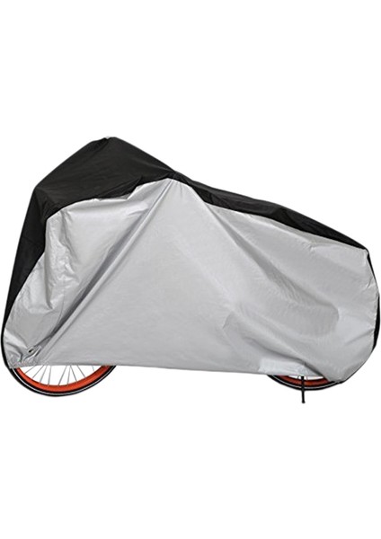 Gümüş Tarzı M Beden Bisiklet Bisiklet Koruyucu Kapak Bicicleta M-Xxl Boyut Çok Amaçlı Yağmur Kar Toz Tüm Hava Koruyucu Kapakları Su Geçirmez Garaj (Yurt Dışından)