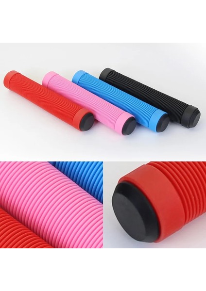 Kırmızı Siyah Stil 1 Pair Sıcak Satış Dublör Scooter Sapları Yumuşak Bisiklet Sapları Gidon Sapları Kaymaz Bisiklet Sapları Serbest Stil Bisiklet Sapları Bisiklet Parçaları (Yurt Dışından) indirimleri