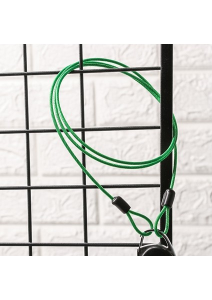 No.2 Tarzı Ecurity Bisiklet Tel Halat Metal Kilit Güçlü Örgülü Çelik Kablo Tel Halat Açık Bisiklet Kilidi Motosikletler Scooter Zinciri (Yurt Dışından) indirimleri