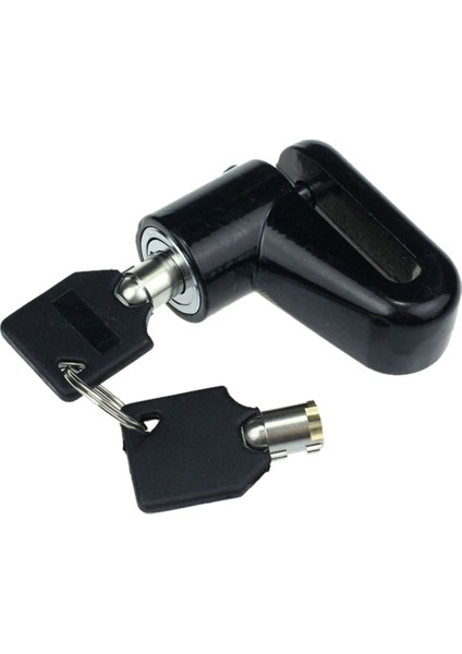 Siyah Stil Motosiklet Kilidi Güvenlik Hırsızlığa Karşı Tekerlek Hırsızlığı Bisiklet Motosiklet Disk Fren Kilidi Hırsızlık Koruması Scooter Güvenlik Kilidi # 3 (Yurt Dışından)