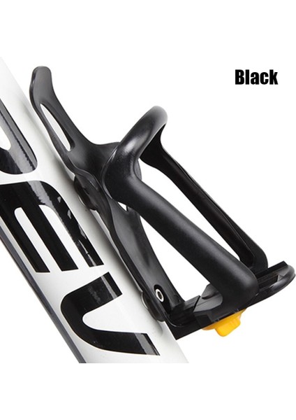 Siyah Stil Bisiklet Içecek Spor Su Şişesi Bisiklet Aksesuarları Ayarlanabilir Şişe Tutucu Bisiklet Şişe Rafı Içecek Bardağı Kafes Braketi (Yurt Dışından)
