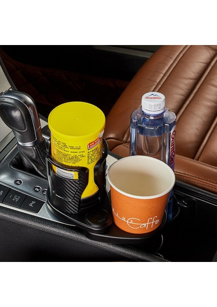 B Stili Stili 360 Derece Dönen 2'si 1 Arada Bardaklık Araca Monteli Kaymaz Su Araba Bardaklık Çok Fonksiyonlu Evrensel Oto Bardaklık (Yurt Dışından) fiyatları