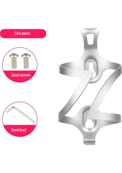 D Stili Dayanıklı 3D Bisiklet Su Şişesi Tutucu Ultra Hafif Alüminyum Alaşımlı Bisiklet Kupası Şişe Kafesi Raf Bisiklet Bisiklet Aksesuarı Yeni (Yurt Dışından)