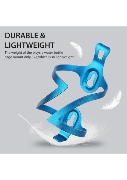 D Stili Dayanıklı 3D Bisiklet Su Şişesi Tutucu Ultra Hafif Alüminyum Alaşımlı Bisiklet Kupası Şişe Kafesi Raf Bisiklet Bisiklet Aksesuarı Yeni (Yurt Dışından) fiyatları