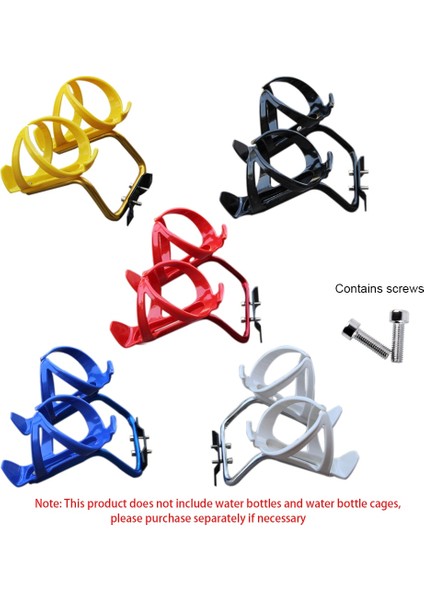 Kırmızı Stil Çift Bisiklet Şişe Su Tutucu Adaptörü Alüminyum Alaşımlı Mtb Montaj Yol Kafesi Koltuk Direk Rafı Klip Fincan Bisiklet Karbon Şişe Kafesi (Yurt Dışından) fırsatları