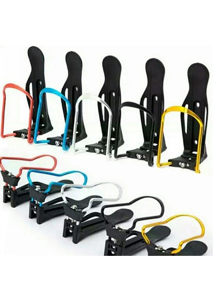 Gümüş Tarzı Bisiklet Şişe Kafesi Ayarlanabilir Alüminyum Alaşımlı Dağ Bisikleti Motosiklet Genel Aksesuarları Sürme Araçları Açık Taşınabilir Kararlı (Yurt Dışından) modelleri