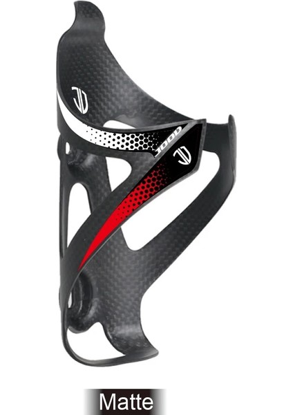 Kırmızı Mat Stil Karbon Şişe Kafesi Açık Sprots Bisiklet Bisiklet Şişe Kafesi Mtb Su Kafesi Tutucu 25G (Yurt Dışından)