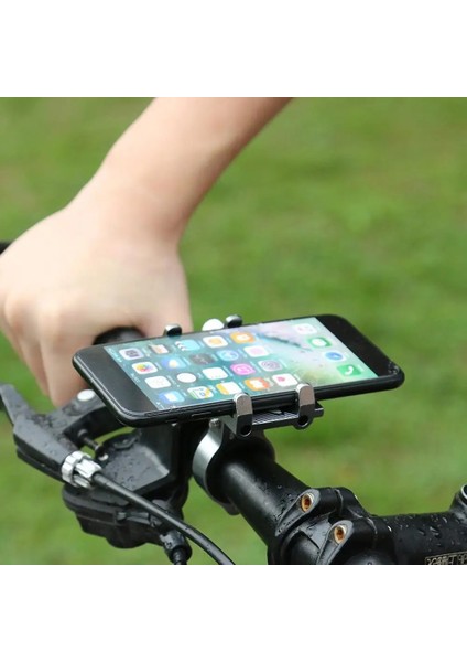 Titanyum Tarzı Gub G-81 Motosiklet Bisiklet Gidon Telefon Tutucu Klip Standı Montaj Braketi Bisiklet Aksesuarları Bisiklet Rafları Açık (Yurt Dışından) indirimleri