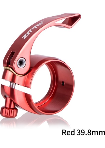 JX072 39.8mm Kırmızı Stil Ztto Mtb Bisiklet Koltuk Direkleri Kelepçeleri Katlanır Bisiklet Hızlı Bırakma Koltuk Direği Kilit Kelepçesi Ultralight Montaj Yeni (Yurt Dışından)