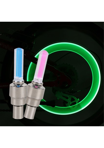 Sarı Stil Neon Bisiklet Konuştu Işık Mini Bisiklet Arka Lambası Motosiklet Tekerlek Konuştu LED Işık Lastik Valf Kapağı Lamba Bisiklet Işık Bisiklet Aksesuarları (Yurt Dışından) indirimleri