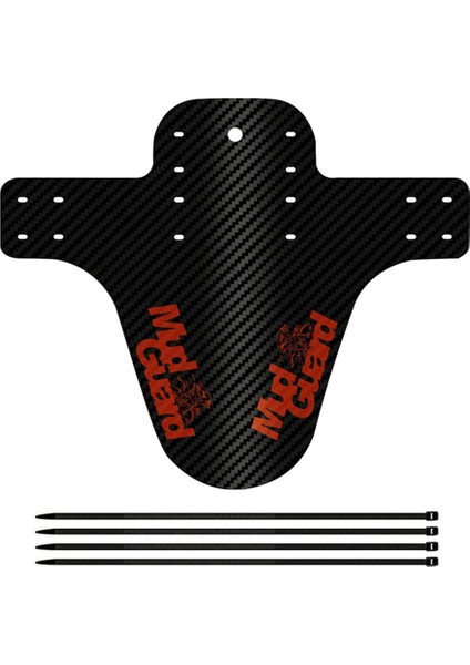 Turuncu Tarzı Yüksek Li Bisiklet Çamurlukları Karbon Fiber Ön Arka Bisiklet Çamurluk Mtb Dağ Bisikleti Kanatları Çamurluk Bisiklet Aksesuarları (Yurt Dışından)